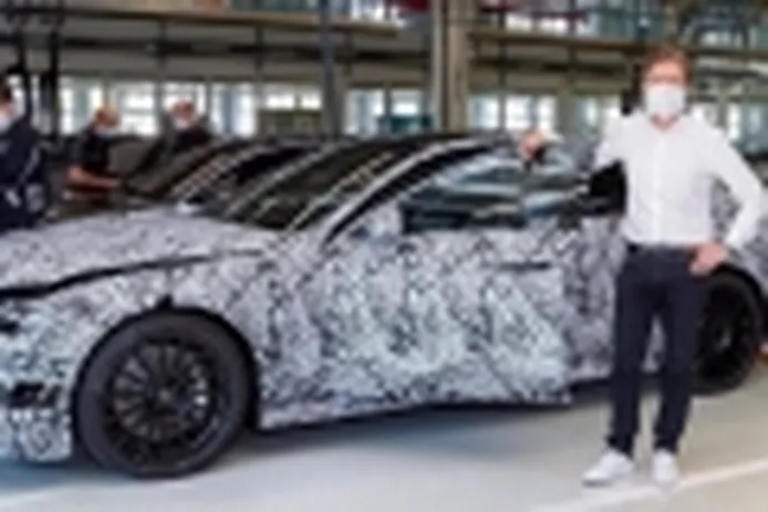 Mercedes muestra la primera foto espía del nuevo AMG S 63 2022