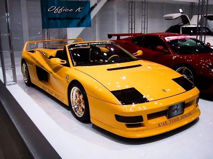 Los raros y veteranos Ferrari amarillos: el Testarossa Koenig Competition Evolution de 1.000 CV de Mike Tyson