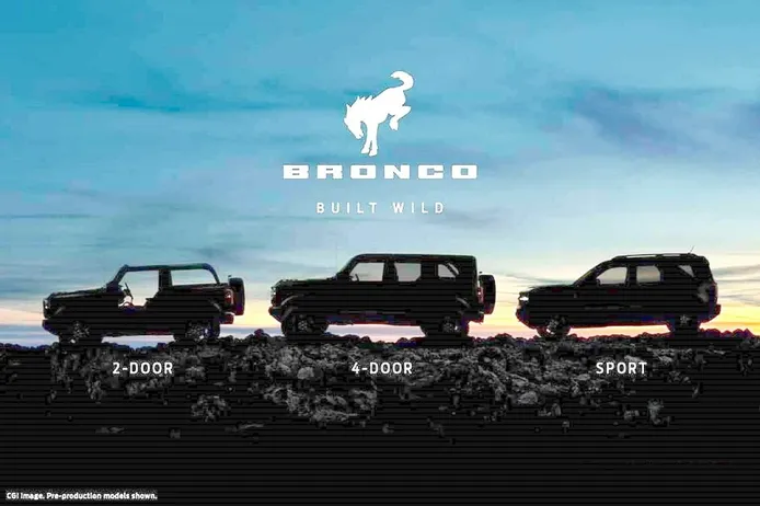 Una enorme filtración revela la gama y nuevos detalles del Ford Bronco