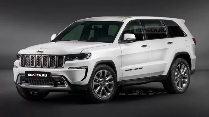 Adelanto del probable aspecto del futuro Jeep Grand Cherokee 2021