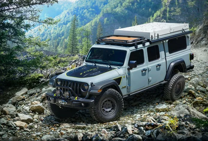 El atractivo Jeep Gladiator Farout concept celebra el estreno del nuevo V6 Ecodiesel