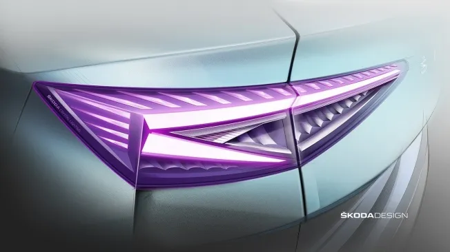 Skoda Enyaq iV - faros traseros