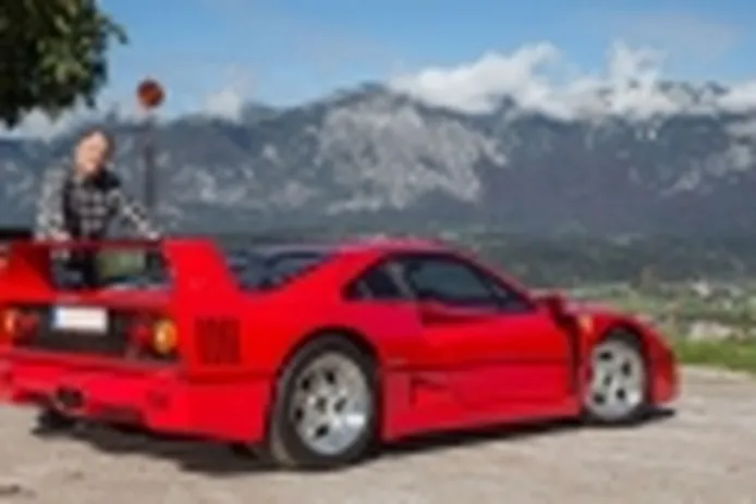 El impecable Ferrari F40 de Gerhard Berger a subasta