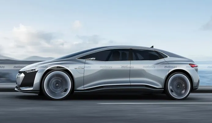 Recreación ilustrativa Audi Landjet 2025
