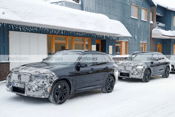 Fotos espía BMW X3 M Facelift 2022 - Exterior