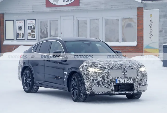 El BMW X4 M Facelift 2022 afronta sus pruebas de invierno al norte de Suecia