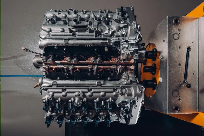 Un vistazo al imponente nuevo motor W12 que montará el Bentley Mulliner Bacalar