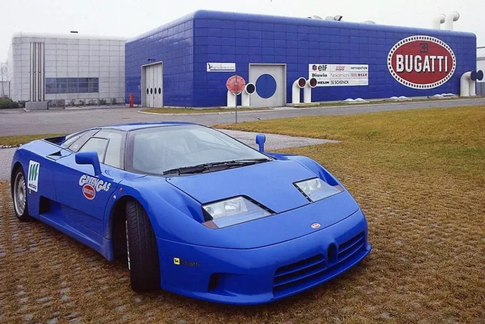 Reaparece el Bugatti EB110 cazarrécords alimentado por gas metano
