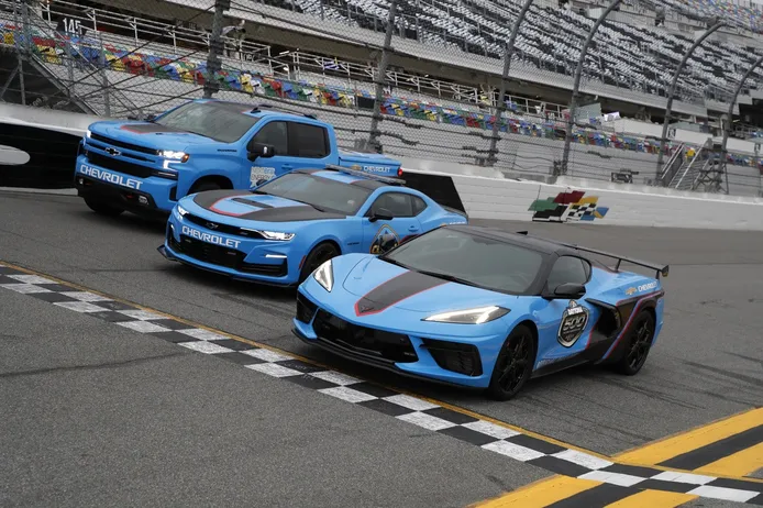 Chevrolet ha preparado una flota de Pace Cars de 1.389 CV para la Daytona 500