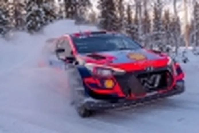 Hyundai Motorsport también arranca los test previos al Arctic Rally
