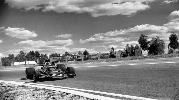 Ronnie Peterson en el Gran Premio de Canadá de 1973