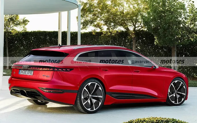 El adelanto más fiel del futuro Audi A6 e-tron Avant, un familiar eléctrico para 2025