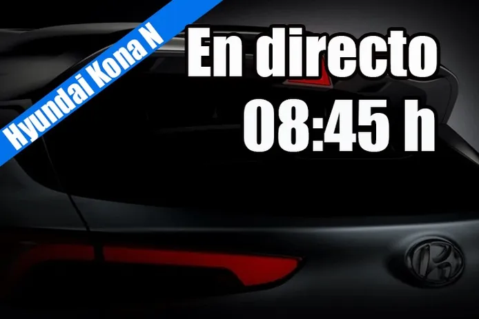 En directo, la presentación mundial del nuevo Hyundai Kona N