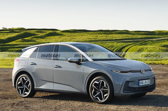 Volkswagen ID.2 2025, primera recreación del futuro B-SUV eléctrico