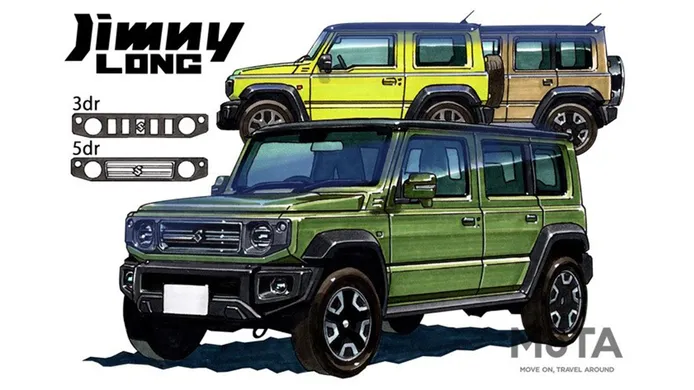 Suzuki Jimny de 5 puertas, ¿la gran sorpresa de 2022?
