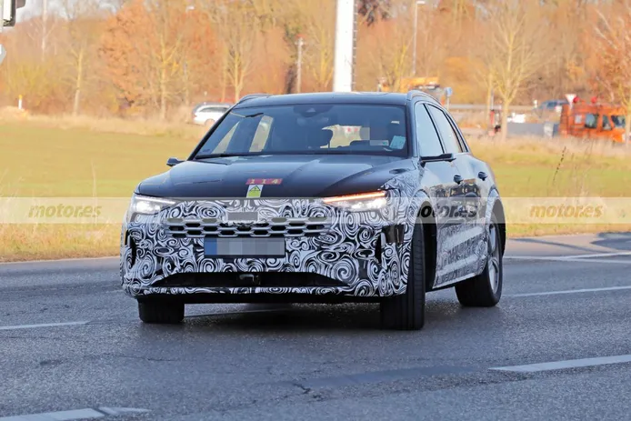 Nuevas fotos espía del Audi e-tron Facelift 2022 revelan su nueva imagen