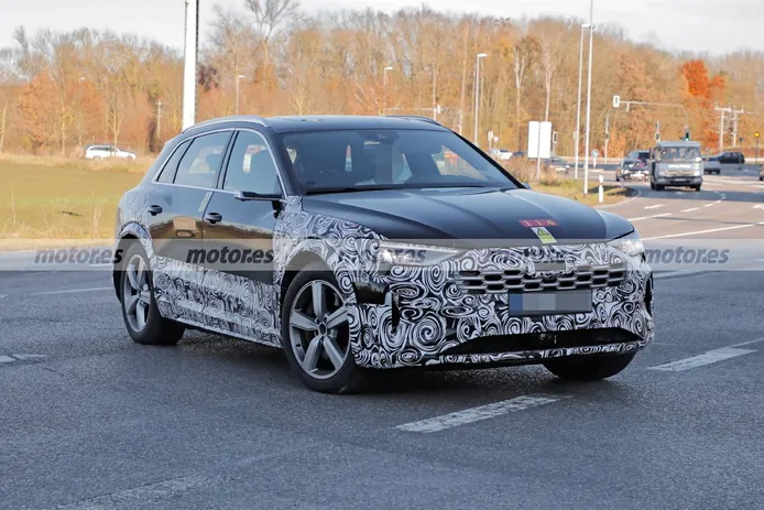 Fotos espía Audi e-tron Facelift 2022 - exterior
