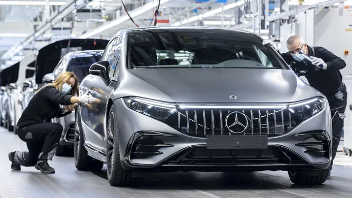 Se inicia la producción del Mercedes-AMG EQS, la berlina eléctrica de altas prestaciones