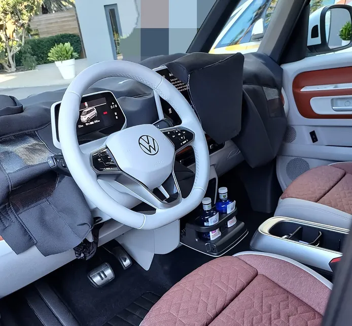 El interior del nuevo Volkswagen ID. Buzz 2022 queda al descubierto en una filtración