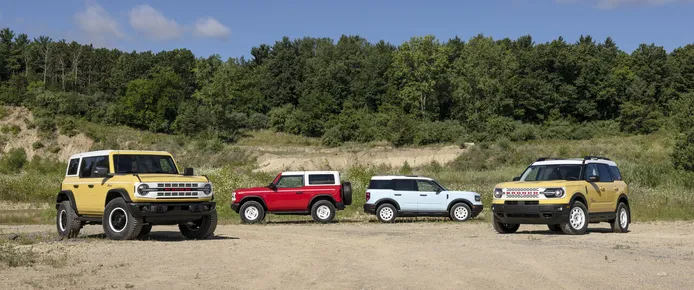 2023 Ford Bronco Heritage Edition, los modelos especiales que no veremos en Europa