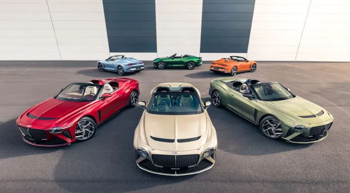 La producción del Bentley Bacalar, a punto de culminar, el sucesor está en camino