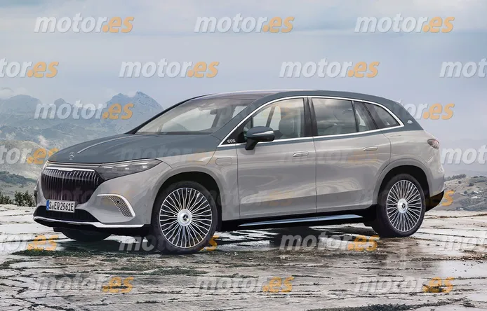 Así será el nuevo Mercedes-Maybach EQS, el SUV 100% eléctrico más lujoso del mercado