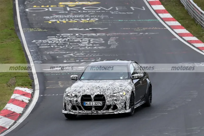 El nuevo BMW M3 CS explota sus prestaciones en el circuito de Nürburgring