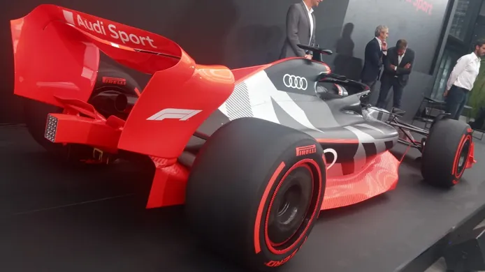 Audi presenta en Madrid las líneas maestras de su asalto a la F1: «Queremos ganar carreras en tres años»