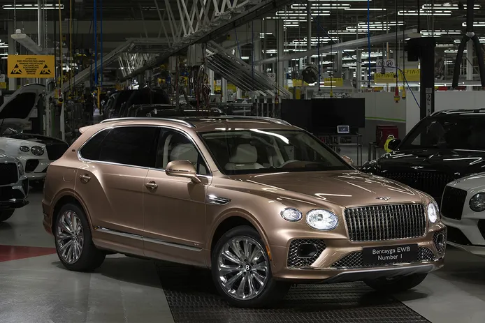 Los pedidos del Bentley Bentayga EWB alcanzan la mitad de la gama del lujoso SUV