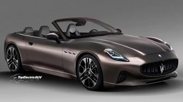 El Maserati GranCabrio regresará al mercado en 2023 con una variante eléctrica Folgore