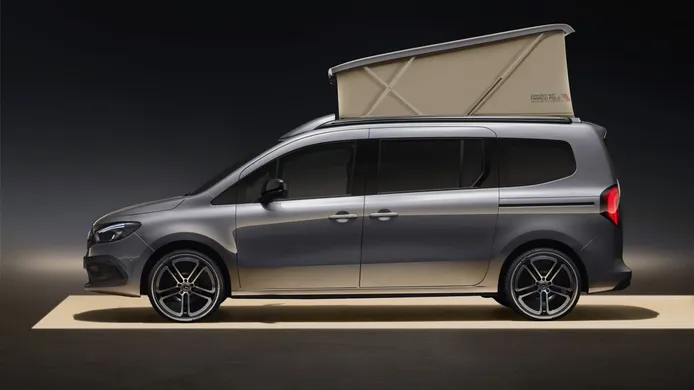 El Mercedes EQT Marco Polo Concept es la nueva Camper 100% eléctrica de la estrella