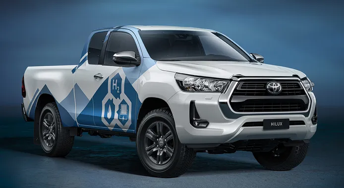 El Toyota Hilux se transformará en un pick-up eléctrico con la tecnología del Mirai