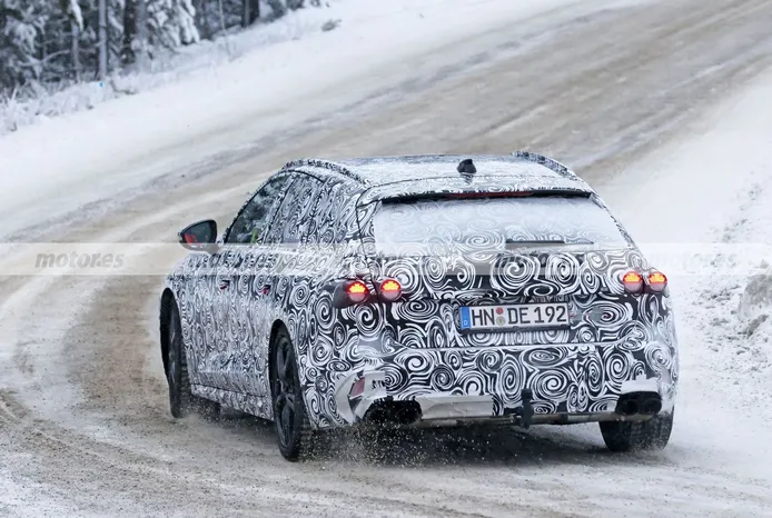 Fotos espía Audi S4 Avant 2024 invierno