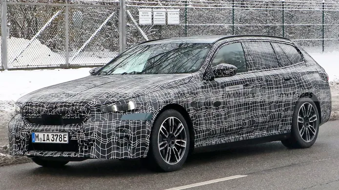 Cazado el nuevo BMW i5 Touring, la futura berlina eléctrica estará disponible con carrocería familiar