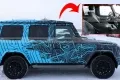 Fotos espía del interior del Mercedes EQG, el habitáculo del Clase G eléctrico al descubierto