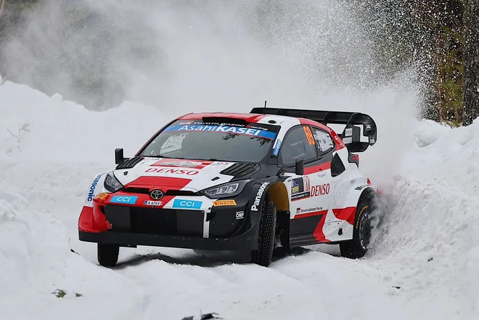 Kalle Rovanperä marca el ritmo por estrecho margen en el shakedown del Rally de Suecia