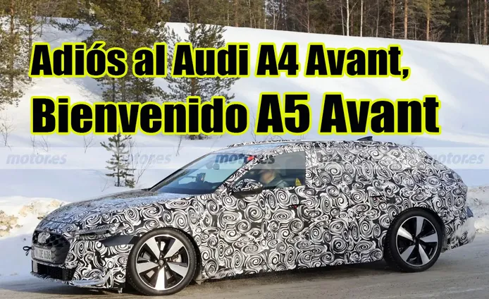 El jefe de Audi confirma el adiós del A4 Avant, el emblemático familiar cambia su nombre al de A5 Avant