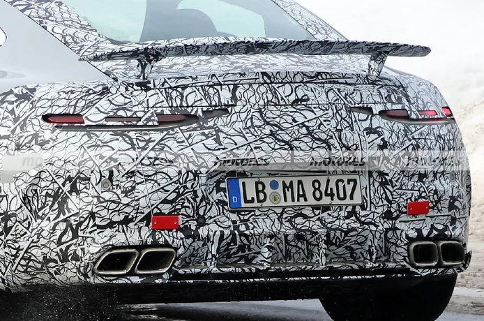 Fotos espía Mercedes-AMG GT Coupé Edition 1 2023