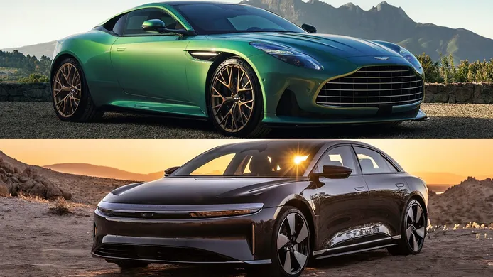 Aston Martin se alía con Lucid para liderar la industria de coches eléctricos de altas prestaciones