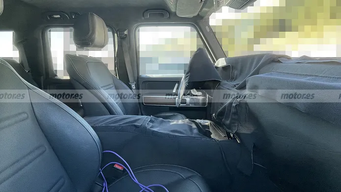 Mercedes Clase G 2024 - foto espía interior