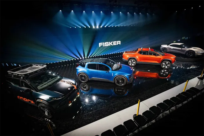 Fisker revela sus cuatro nuevos coches eléctricos de una tacada, del Pear al espectacular Ronin