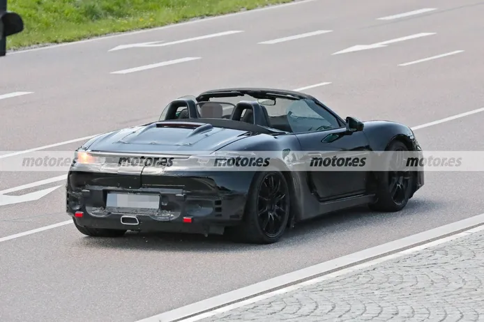 Fotos espía Porsche Boxster E 2025