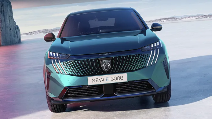 Peugeot desvela el diseño exterior del nuevo E-3008 eléctrico, el esperado SUV con aire cupé está listo para ser presentado