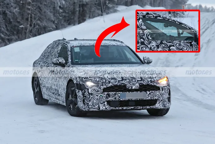 Fotos Espía - El nuevo Audi A7 Avant deja ver su sofisticado interior