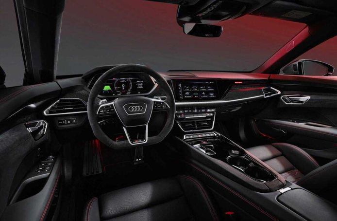 Filtración Audi e-tron GT 2021 - interior