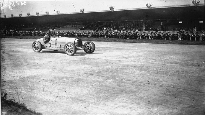 Meo Costantini en el Gran Premio de Francia de 1926