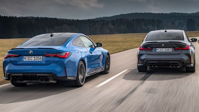 BMW M4 Competition y BMW M3 Competition
