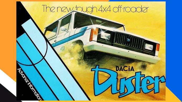 Publicidad del Dacia Duster de 1980