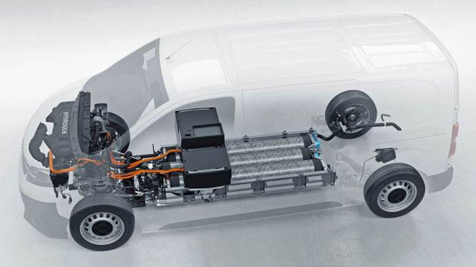 Opel Vivaro-e Hydrogen - Sistema de propulsión