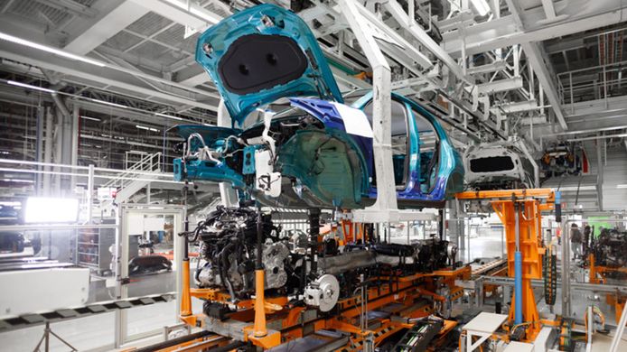 Vehicle production in Spain in November 2021